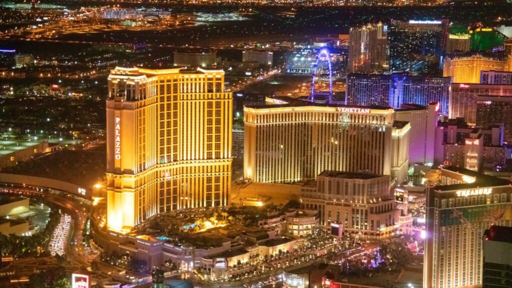 Las Vegas at night